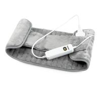 DOMO Ceinture lombaire chauffante DO639K 100 W – Chauffe rapide, 3 niveaux – Gris