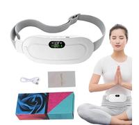 Ceinture chauffante électrique 3 niveaux de chaleur 4 modes de massage | Coussin chauffant dos ou ventre Ceinture ventre rapide soulagement maux de dos règles pour femmes et filles