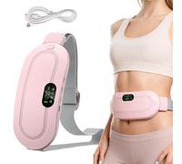 Ceinture chauffante électrique rechargeable sans fil et réglable, avec batterie de 1800 mAh, pour sœurs, filles et mères | Pour soulager les crampes douloureuses