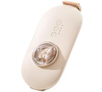 Ceinture Chauffante Menstruelle Réglable, 5 Modes, 2500mah, Beige | Chauffage Rapide, Chaleur Uniforme, ABS et Alliage D’aluminium, pour Dos et Crampes Menstruelles