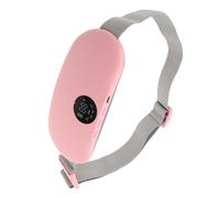 Ceinture Chauffante Menstruelle Vibrante 2000mah, Chauffe-abdomen Rose | Silicone et Abs, Technologie à Chauffe Rapide, Portable et Légère, pour Maison ou Voyage