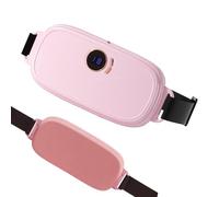 Ceinture chauffante portable à 9 niveaux | Coussin chauffant abdominal intelligent | Coussin chauffant abdominal anti-brûlure pour les menstruations à la maison, le sport, la récupération, les voyages