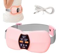 Ceinture Chauffante Portable - Ceinture Chauffante Portable Sans Fil avec 3 Niveaux de Chaleur,Masseur Abdominal,Pour Femmes Dos Taille Ventre Sommeil Travail Yoga Automne Hiver
