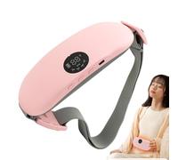 Ceinture chauffante sans fil - Coussin portable, réchauffeur réglable | Enveloppe à piles, soutien de massage par vibration, application de chaleur pour utilisation dans le bas du dos, récupération