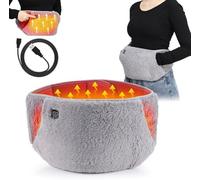 Ceinture Chauffante USB, Ceinture Lombaire Chauffante Avec Poche, Ceintures Chauffantes Lombaire Dos Cervicales Abdomen, Jambes, 3 Température, Coussin Chauffant Portable Pour Les Douleurs Menstruelle