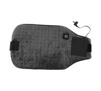 Ceinture Chauffante USB, Coussin Thermique Réglable, Chaleur Rapide, (Gris foncé)