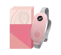 Ceinture Chauffante Vibrante - Coussin Chauffant pour Crampes Menstruelles, Massager Sans Fil | Soulagement Douleur for Dos, Abdomen, Taille | Maison, Lit, Bureau, Voyage, Sommeil, Travail, Étude, Lec