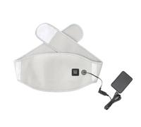 Ceinture chauffée USB - Thérapie thermique avec gemmes de graphène, coussin chauffant réglable pour femmes et hommes(Gray)