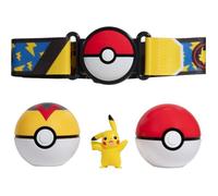 Ceinture Clip 'N' Go Pikachu Pokémon Day - BANDAI - Pokémon - 1 ceinture, 2 Poké Balls et 1 figurine Pikachu 5 cm