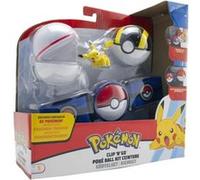 Ceinture Clip 'N' Go - Pokémon - 1 ceinture, 1 Poké Ball, 1 Repeat Ball et 1 figurine 5 cm Pikachu G