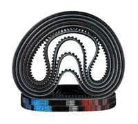 Ceinture Conduite Anneau Intérieur D'entraînement en Caoutchouc, Fil Dur 17x914~1245mm, Long Entraînement Industriel, Machines Agricoles, Courroie en V Dentée Courroie(17X1041 mm Li)