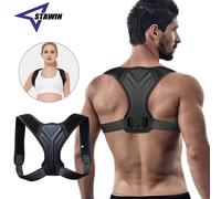 Ceinture correctrice de Posture réglable pour le dos et les épaules, soutien de la colonne vertébrale, remodelez votre corps, pour la maison, le bureau, le Sport, attelle du cou pour le haut du dos Po