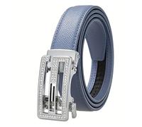 Ceinture creuse en fibre ultra-fine à boucle automatique en alliage for femme, chaîne de taille décorative décontractée for jeans, design entièrement équipé(100cm,12)