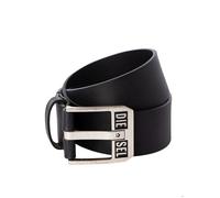Ceinture cuir Diesel noir 80 cm