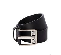 Ceinture cuir Diesel noir 85 cm