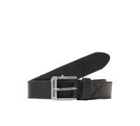 Ceinture cuir Jack & Jones Rock Noir 90 cm