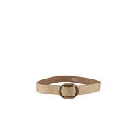 Pieces Ceinture Pilja en cuir pour jeans 3,2 cm Or Taille 80