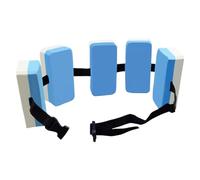 Ceinture d'aérobic aquatique en EVA, outil de fitness antidérapant avec sangle réglable, aide à l'exercice de piscine, équipement d'entraînement aquatique pour enfants, enseignement, parent-chill