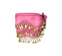 Ceinture Danse Orientale Femme, Écharpes de Hanche de Danse du Ventre Fille Foulard Belly Dance Foulard à Sequins Doré Écharpe Déguisement Mousseline de Soie, pour Scène, Anniversaire, Fête, 1 Pièce