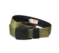 Ceinture d'argent de sécurité - Ceinture avec Poche en espèces | support de | Touche avec fermeture éclair cachée, accessoire anti-vol de vol, organisateur secret fin, Army Gre