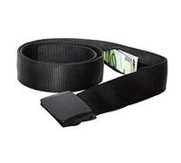 Ceinture d'argent de sécurité de voyage, ceinture de portefeuille de poche d'argent cachée anti-vol avec boucle à dégagement rapide réglable, ceinture d'argent de taille de voyage pour femmes hommes
