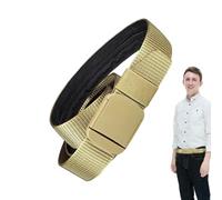 Ceinture d'argent pour Hommes - Sangle De Taille en Toile, Ceinture De Sécurité À Boucle en | Système De Stockage d'argent De Poche Caché, Solution De Sac De Taille De Voyage Antivol pour Les
