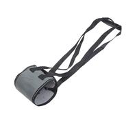 Ceinture d'assistance pour Animaux de Compagnie, écharpe pour Pattes arrière, Fournitures pour Chiens, Harnais de Levage pour Animaux de Compagnie, écharpe arrière pour Chien (Noir S)