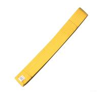Ceinture de 280 cm pour arts martiaux y compris pour karaté, judo, taekwondo avec flexibilité et soutien équilibrés (ceinture jaune)
