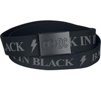 Ceinture de AC/DC - Logo - pour Unisexe - noir Standard
