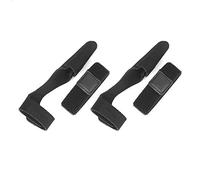 Ceinture de Canne à pêche Haute flexibilité, Capuchon de Protection pour Canne à pêche, Ensemble de Sangles, Accessoire pour la pêche en Plein air, Noir