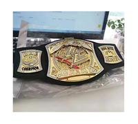 Ceinture de Champion de Lutte 95cm-Réplique Dorée WWE-Ceinture Cosplay pour Enfants et Fans-Jouet Cadeau Garçon-Catch Gladiateu A L