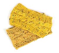 Ceinture de cheveux pour femmes 2PCS Winter Headbands For Women Warmer Knit Soft Elastic Crochet Headband Chunky Head Wrap Ceintures de tête(Y46)