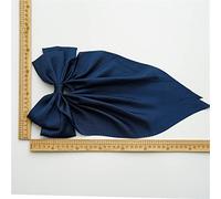 Ceinture de cheveux pour femmes 6 Pieces F Big Bow Barrettes Satin Silky Bowknot With Long Tail French Barrette Hair Clip Hair Scrunchie Metal Bowknot Clips Ceintures de tête