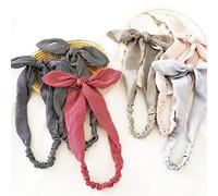 Ceinture de cheveux pour femmes 6PCS Women Hair Bands Stripes Headbands Retro Hair Accessories Girls Cross Turban Bandage Hair Bands Headwrap Ceintures de tête