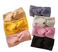 Ceinture de cheveux pour femmes Headbands For Women Wide Women's Headbands For Hair Non Slip Twist Head Bands Headwraps Short Hair Accessories Ceintures de tête