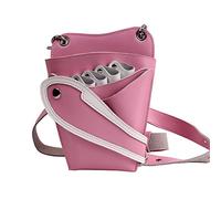 Ceinture de Coiffure Sac de pochette Holster la ceinture coiffure for femmes Sac à Ciseaux Professionnel(Rose)