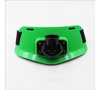 Ceinture de combat de pêche - Support de canne à pêche réglable pour canne à pêche, harnais de taille debout pour pêche en mer, bateau, matériel de pêche - Vert et noir