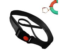 Ceinture de cordon de natation avec sangle de résistance, harnais flottant gonflable | Ligne d'entraînement de natation réglable, kit de sacs gonflables pour Nat
