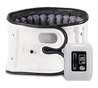 Ceinture de correction lombaire gonflable automatique, support fixe antidérapant, longueur: 89-100cm, nombre de colonnes d'air: 25, for corriger les vertèbres lombaires.