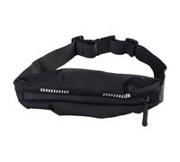 Ceinture de course à pied, sac banane de sport, sac banane de fitness, support de téléphone, sac de taille pour voyage, jogging, cyclisme, randonnée, Couleur : noir.