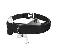Ceinture de Course avec Porte Gourde, Sac Banane Sport Étanche pour Téléphone 7,5 Pouces, Ceinture Hydratation Réglable avec Poche Organisée pour Jogging et Vélo