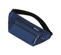 Ceinture de course élastique respirante pour homme et femme, support de téléphone pendant l'entraînement, activités de plein air, poches de taille pratiques pour le sport, bleu, Beauté de masse