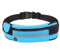 Ceinture de course étanche avec bouteille d'eau, téléphone, portefeuille, grande capacité, portable et durable, adaptée pour la course, l'exercice, la marche, le vélo, les voyages et les activités de