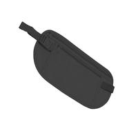 Ceinture de course fine imperméable pour marche, Noir , Mass Beauty | Sac banane léger et fin avec bretelles réglables, support de téléphone portable pour voyage, randonnée, promenade