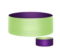 Ceinture de course pour femme - Sac banane double face - Sac de course imperméable - Grande capacité réfléchissante - Ceinture de sport élastique respirante - Ceinture d'exercice de jogging avec