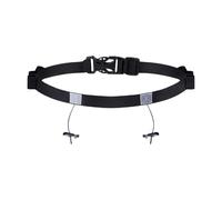Ceinture de Course pour Femmes,Bande Réfléchissante Réglable,Ceinture à Sangle Élastique pour Course avec Porte-dossard - pour Adultes Hommes Femmes Coureur Cyclisme Marche Randonnée Jogging Salle De