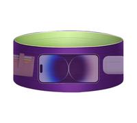 Ceinture de course pour homme | Sac de taille élastique double face | Ceinture de sport élastique imperméable pour course à pied Ceinture de course Ceinture de course Ceinture de course Ceinture de