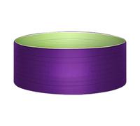 Ceinture de Course pour téléphone - Ceinture de Sport Double Face, étanche, réfléchissante, Double Couleur, Grande capacité, élastique Respirant, Violet M, Refer to Description, Unisexe