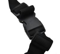Ceinture de course réglable pratique conçue pour contenir les essentiels tout en vous gardant hydraté (noir)