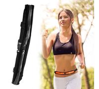 Ceinture De Course Rein Double Pochette De Téléphone Noir